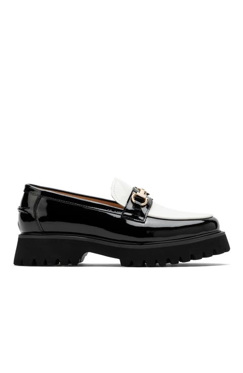 Ms. Boulevard Leather Bit Loafers