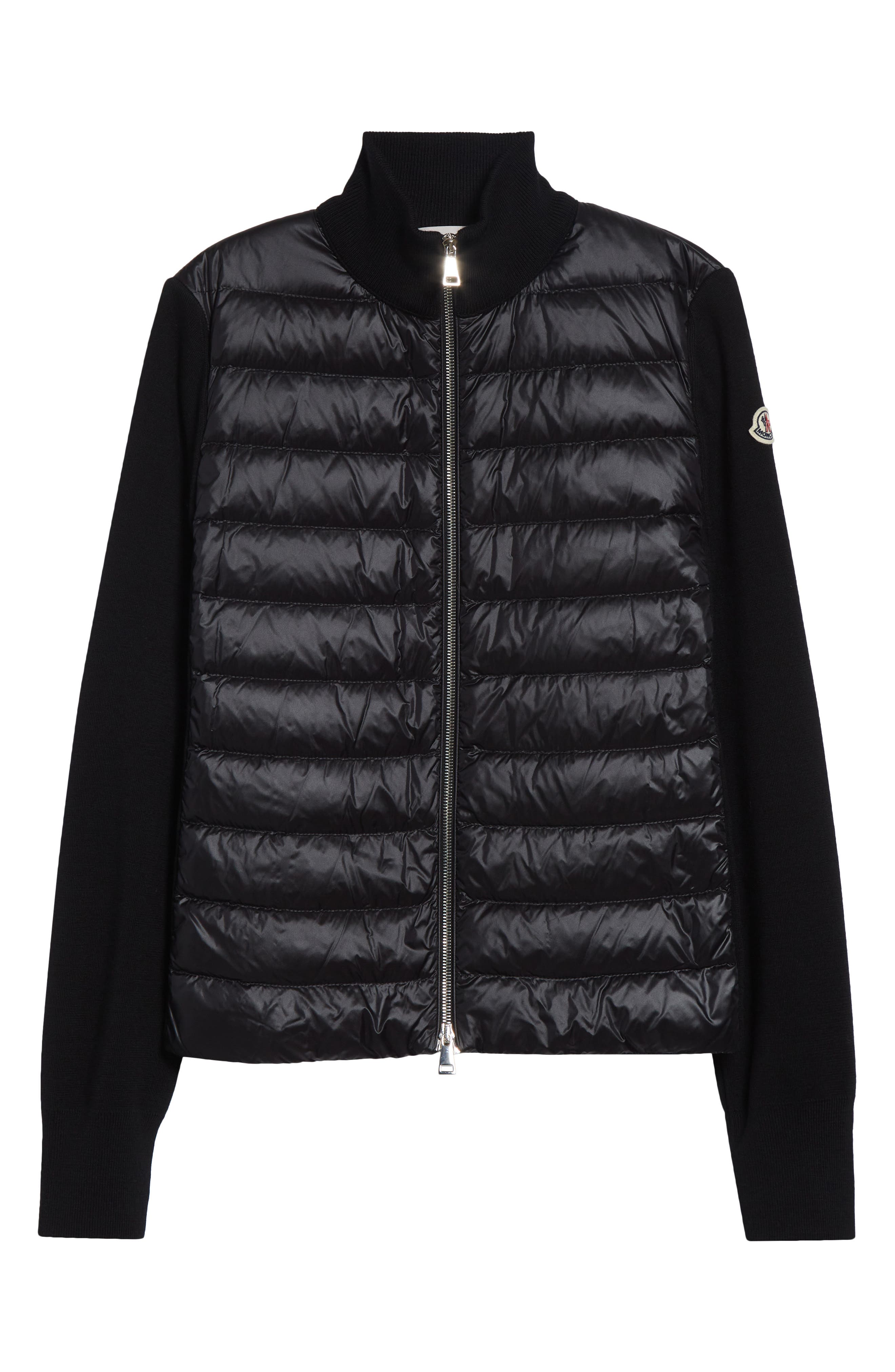 Moncler Wool Knit & Down Cardigan — фото 7