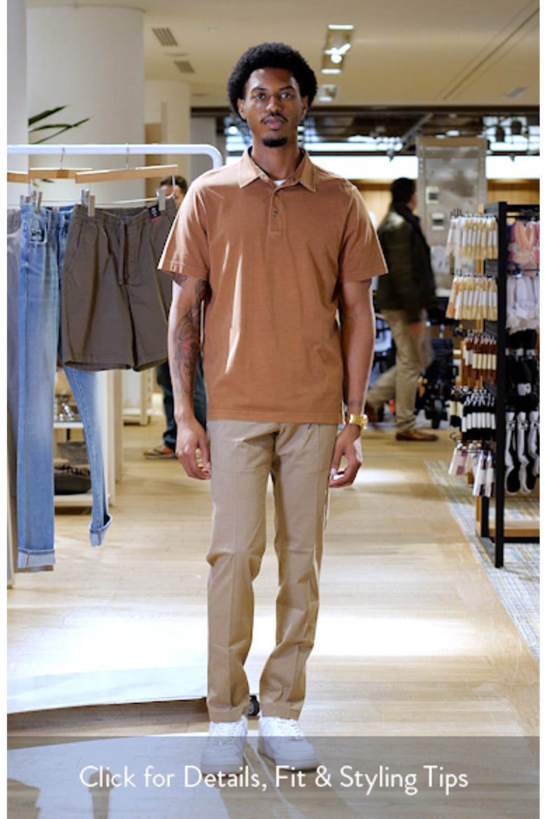 Solid Cotton Jersey Polo video