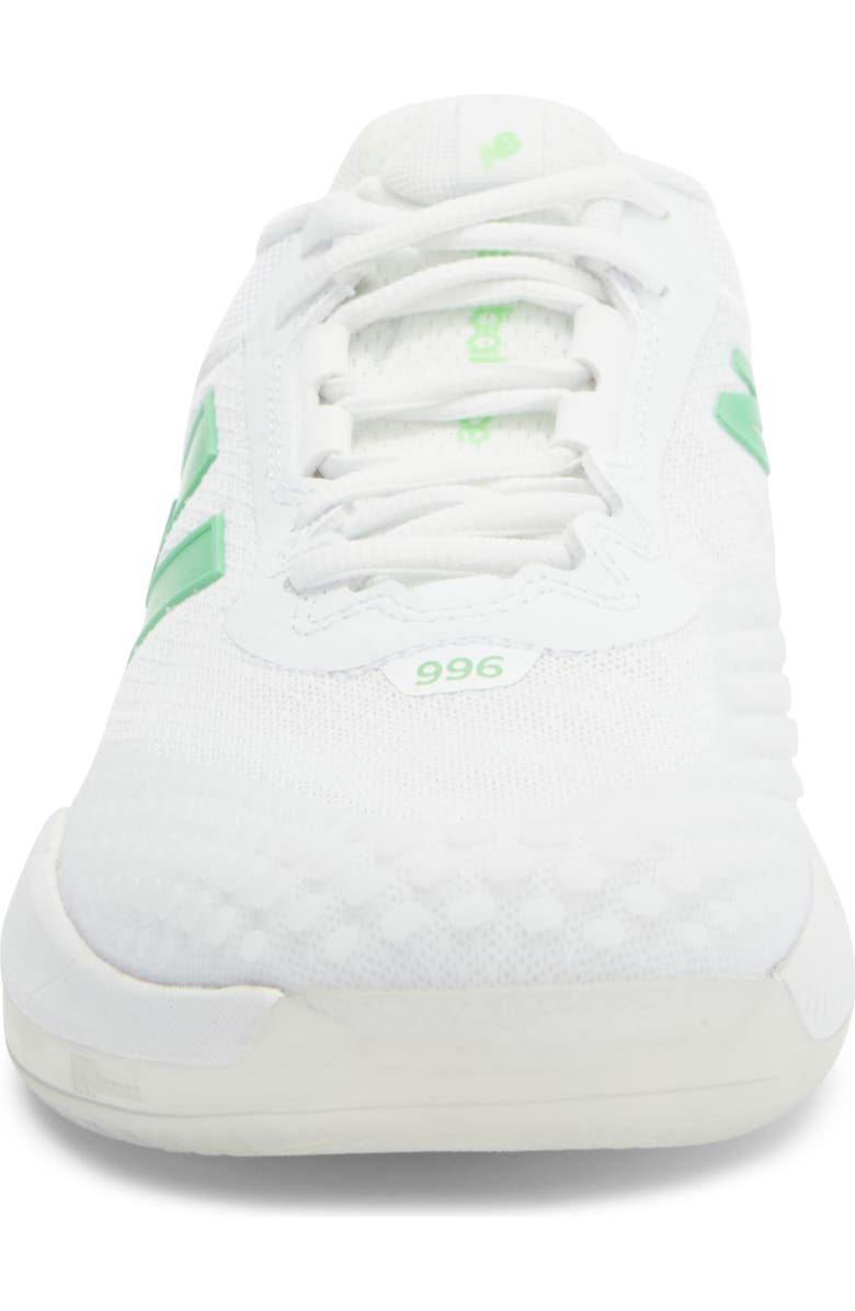 New Balance 996 Sneaker, Alternate, color, White/ Green Apple
