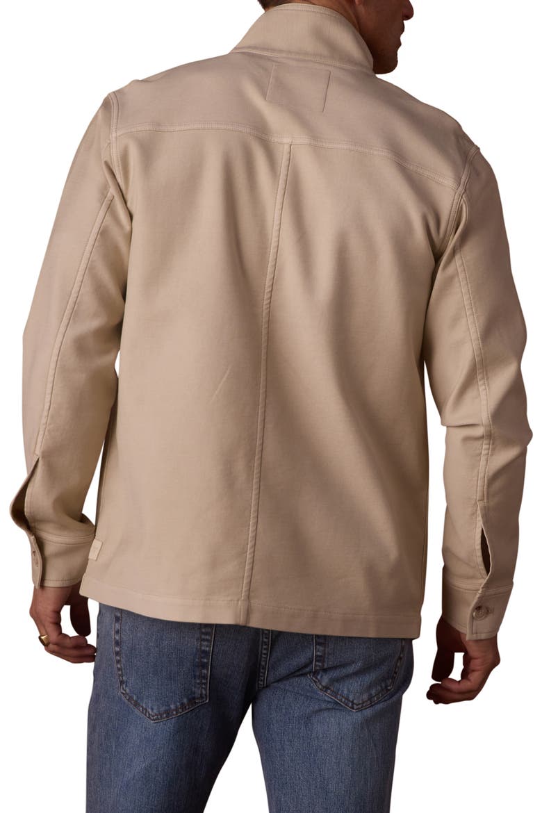 Comfort Terry Cloth Chore Coat, Alternate, color, BIRCH