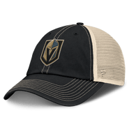 FANATICS Men's Fanatics Black/Natural Vegas Golden Knights Rival Trucker Adjustable Hat