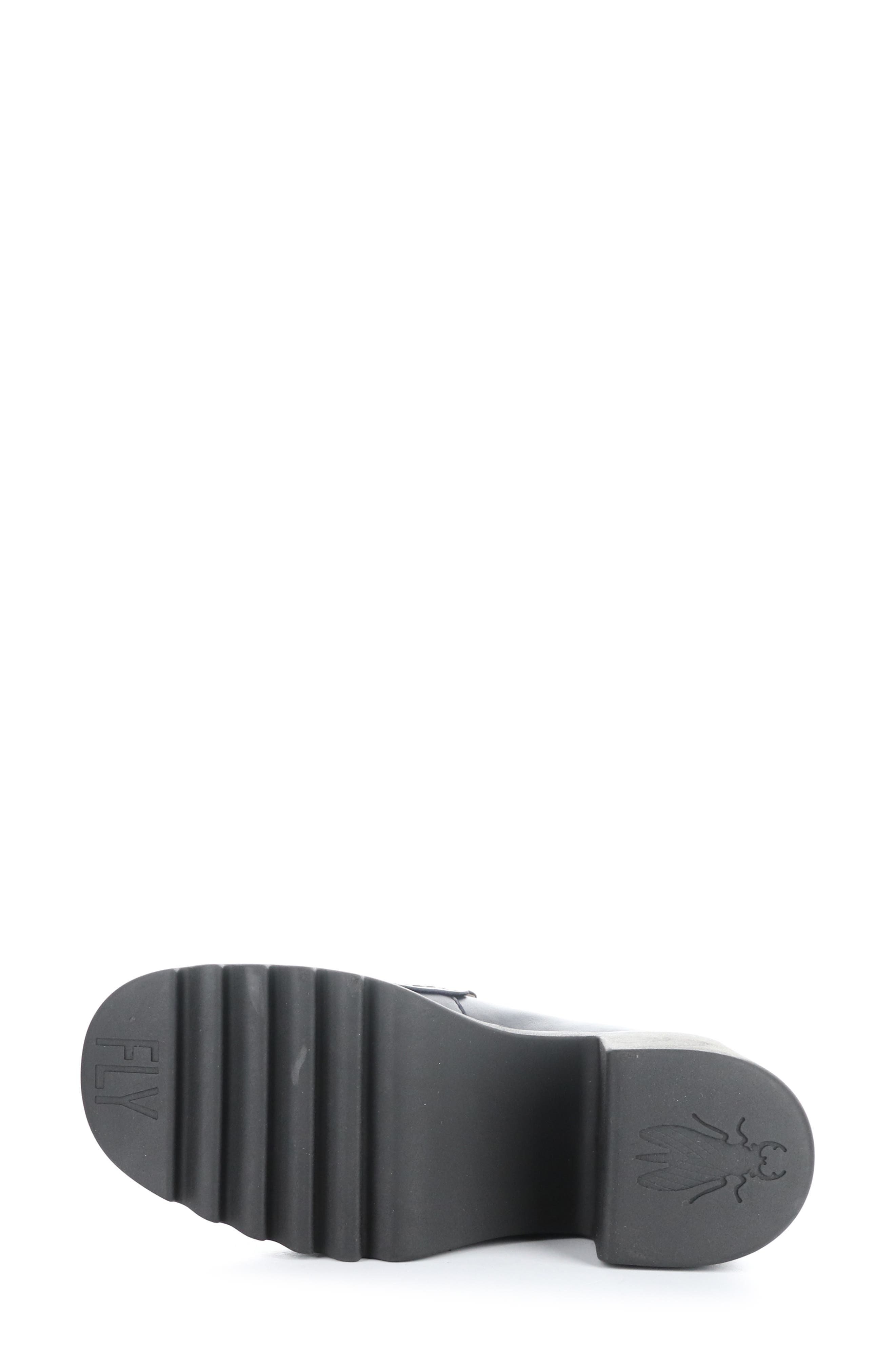 Muly Platform Penny Loafer, Alternate, color, 003 NAVY BLACK