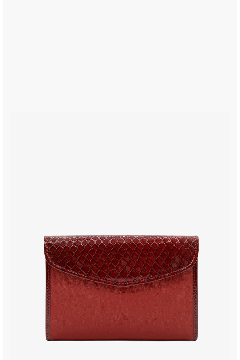 Grace Wallet 205, Alternate, color, Red / White