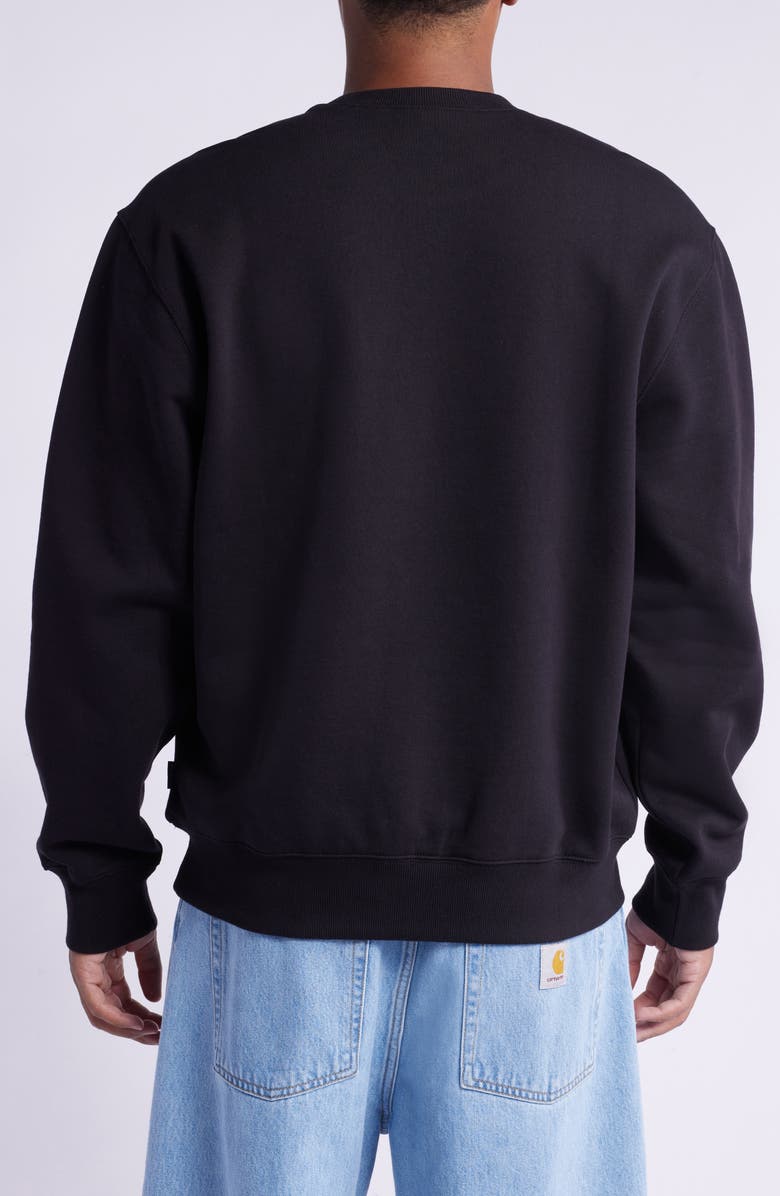 Carhartt Work In Progress Heart Train Pocket Sweatshirt, Alternate, color, 