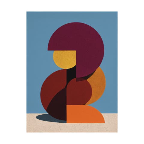 Form and Structure No. 10 Geometric Abstract Art Print