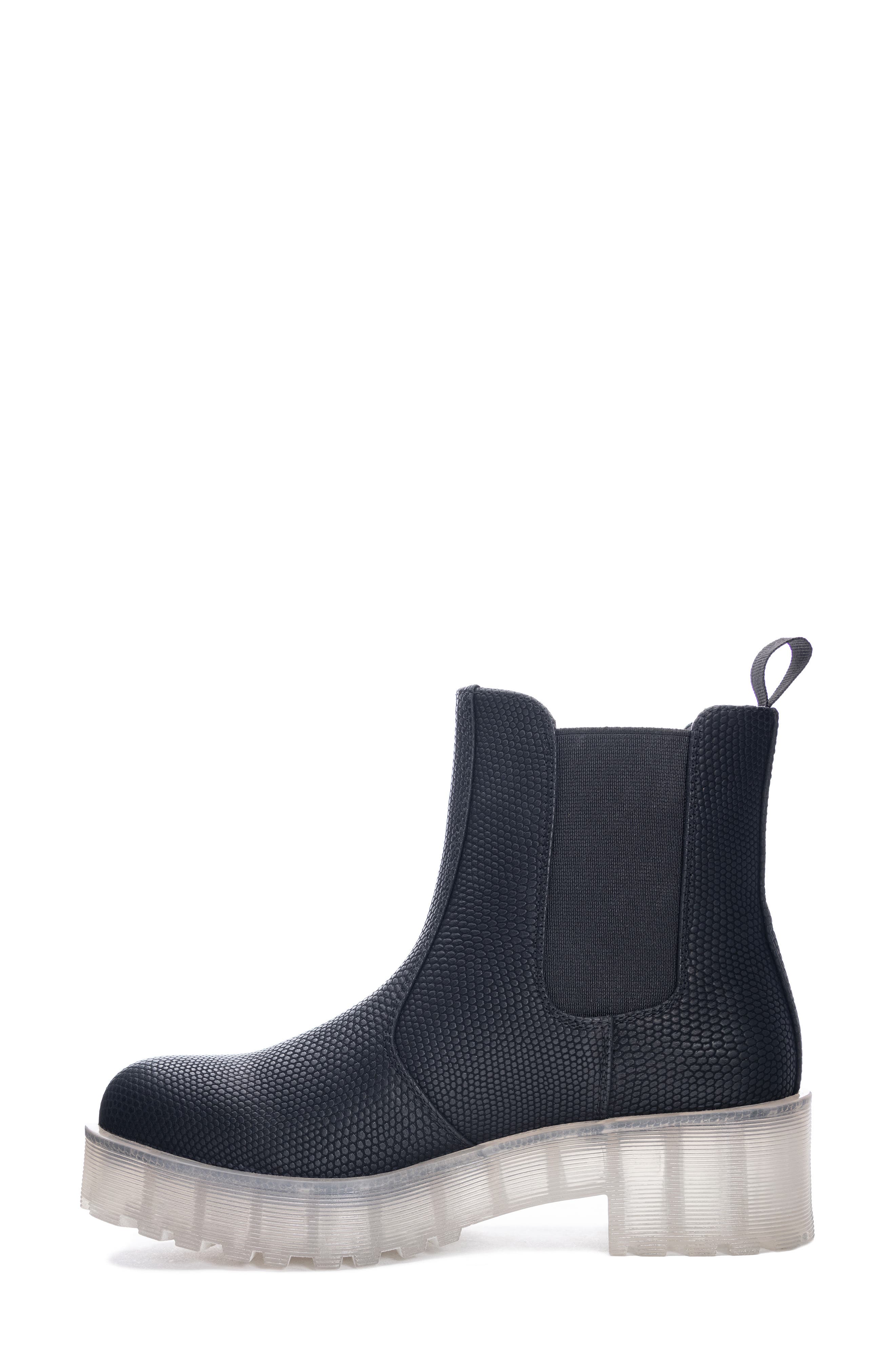 Dirty Laundry Margo Snake Embossed Chelsea Boot, Alternate, color, 