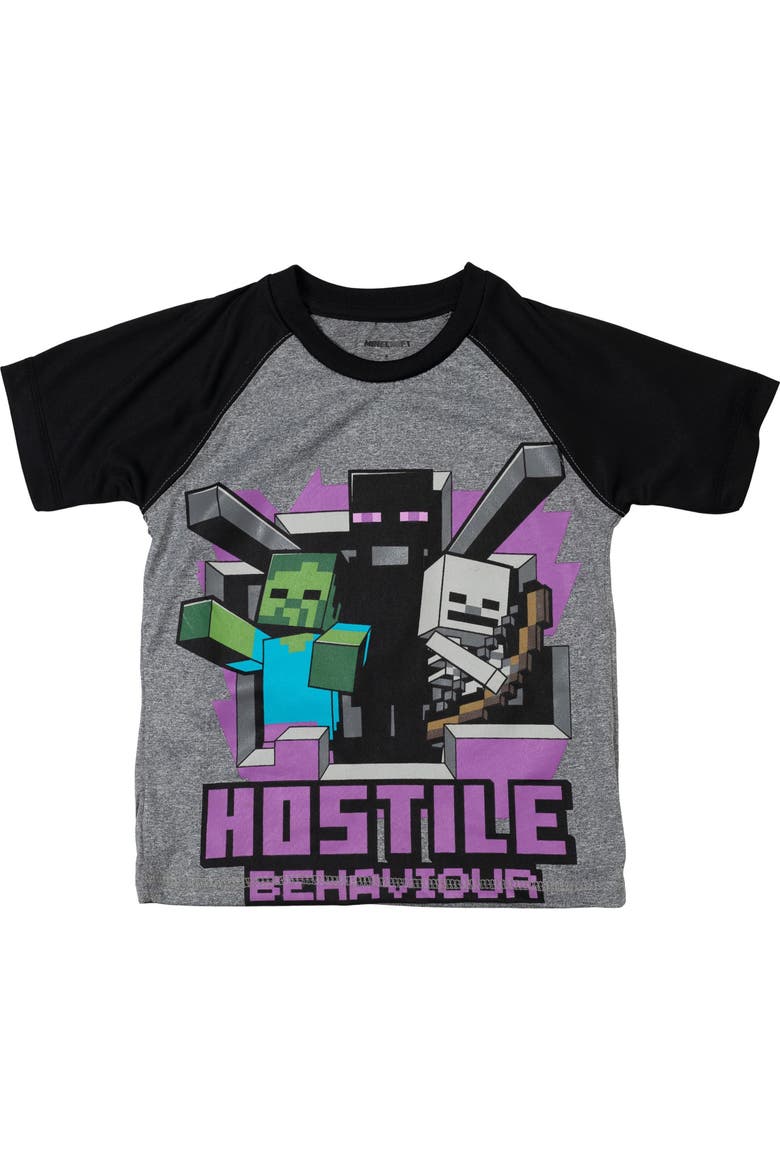 T-shirts 3-pack (little Kid & Big Kid), Alternate, color, Grey Green Black