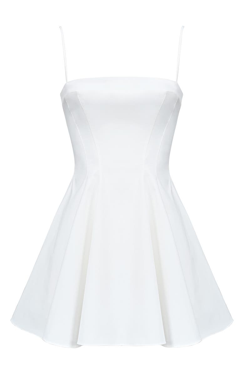 HOUSE OF CB Dolly Fit & Flare Minidress, Alternate, color, White
