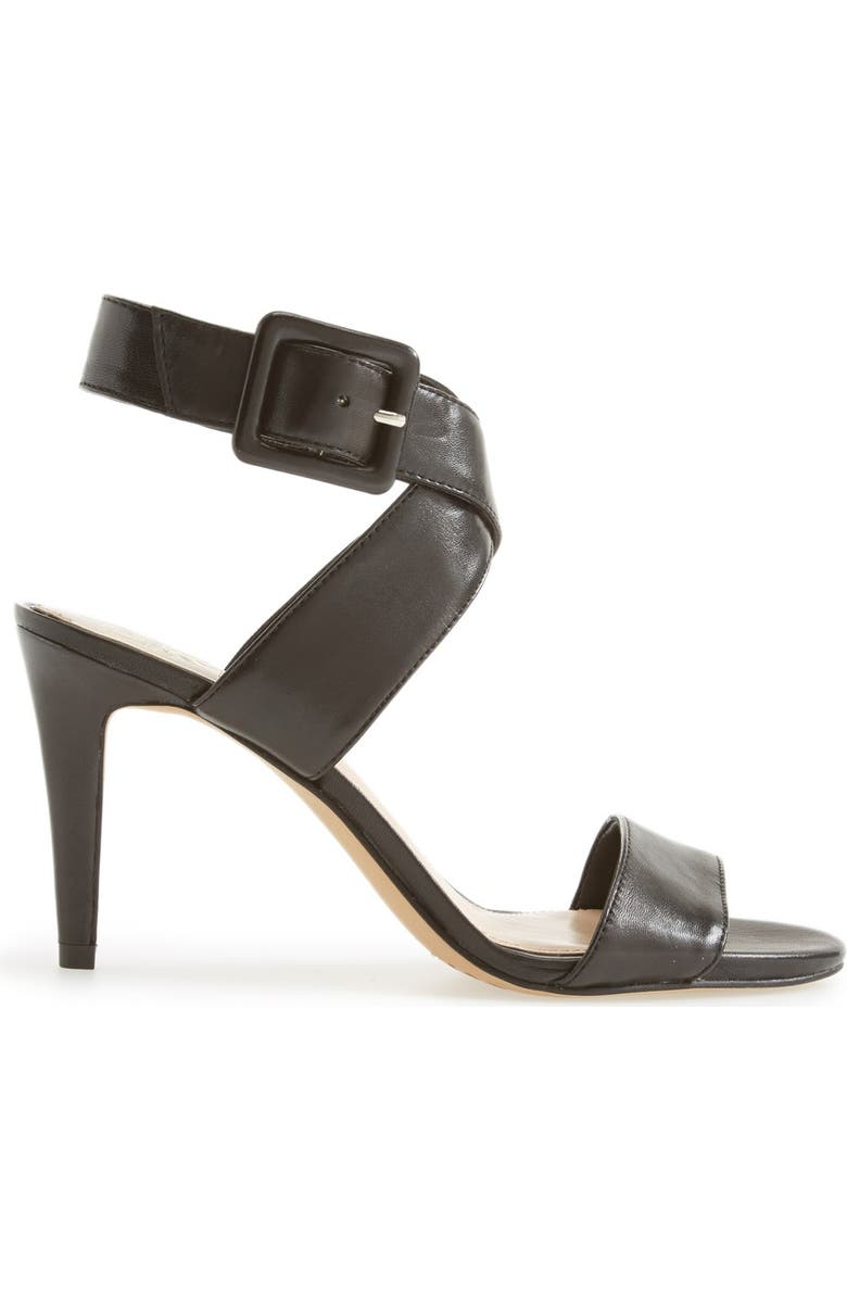 Vince Camuto 'Casara' Snake Embossed Leather Sandal, Alternate, color,