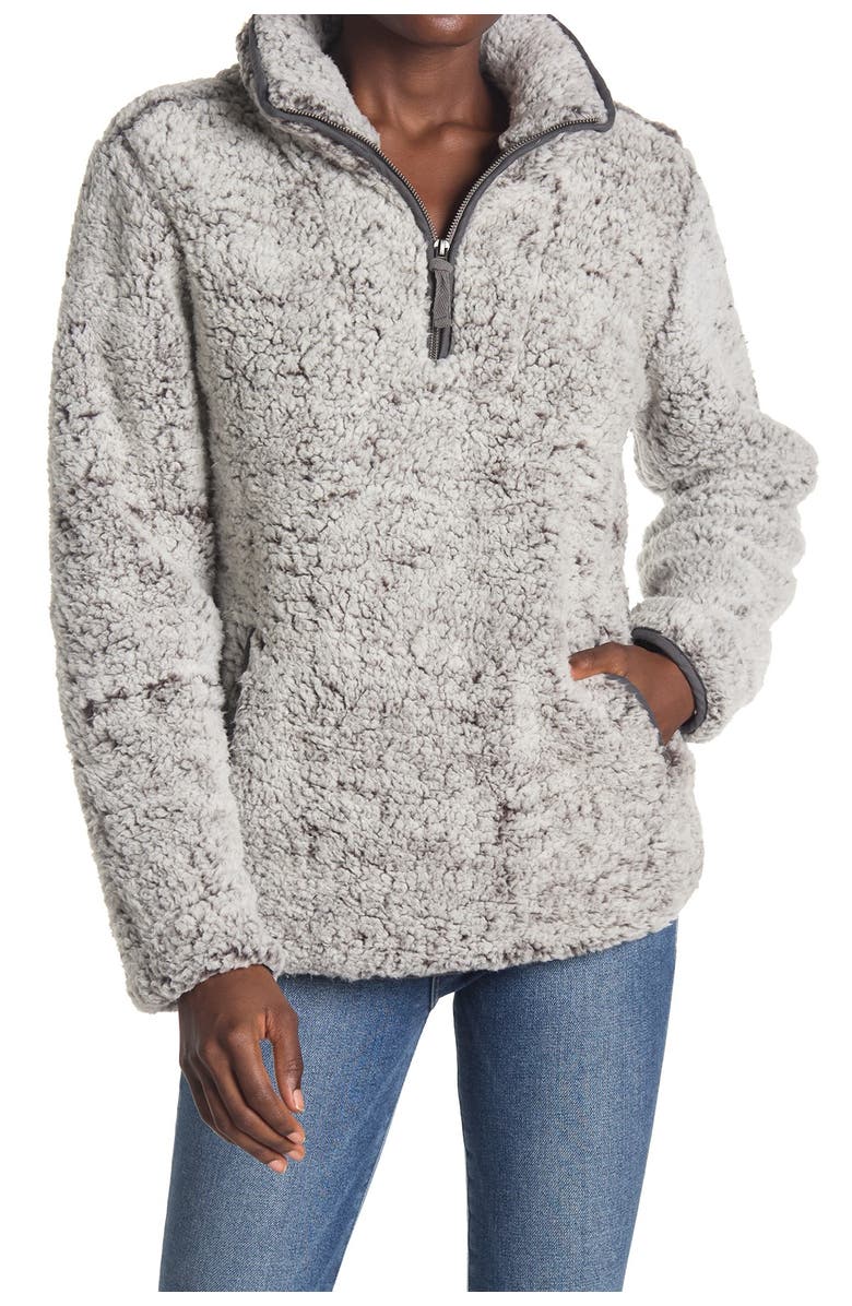 Thread & Supply Seven Wonders Fleece Quarter Zip Pullover, Main, color,