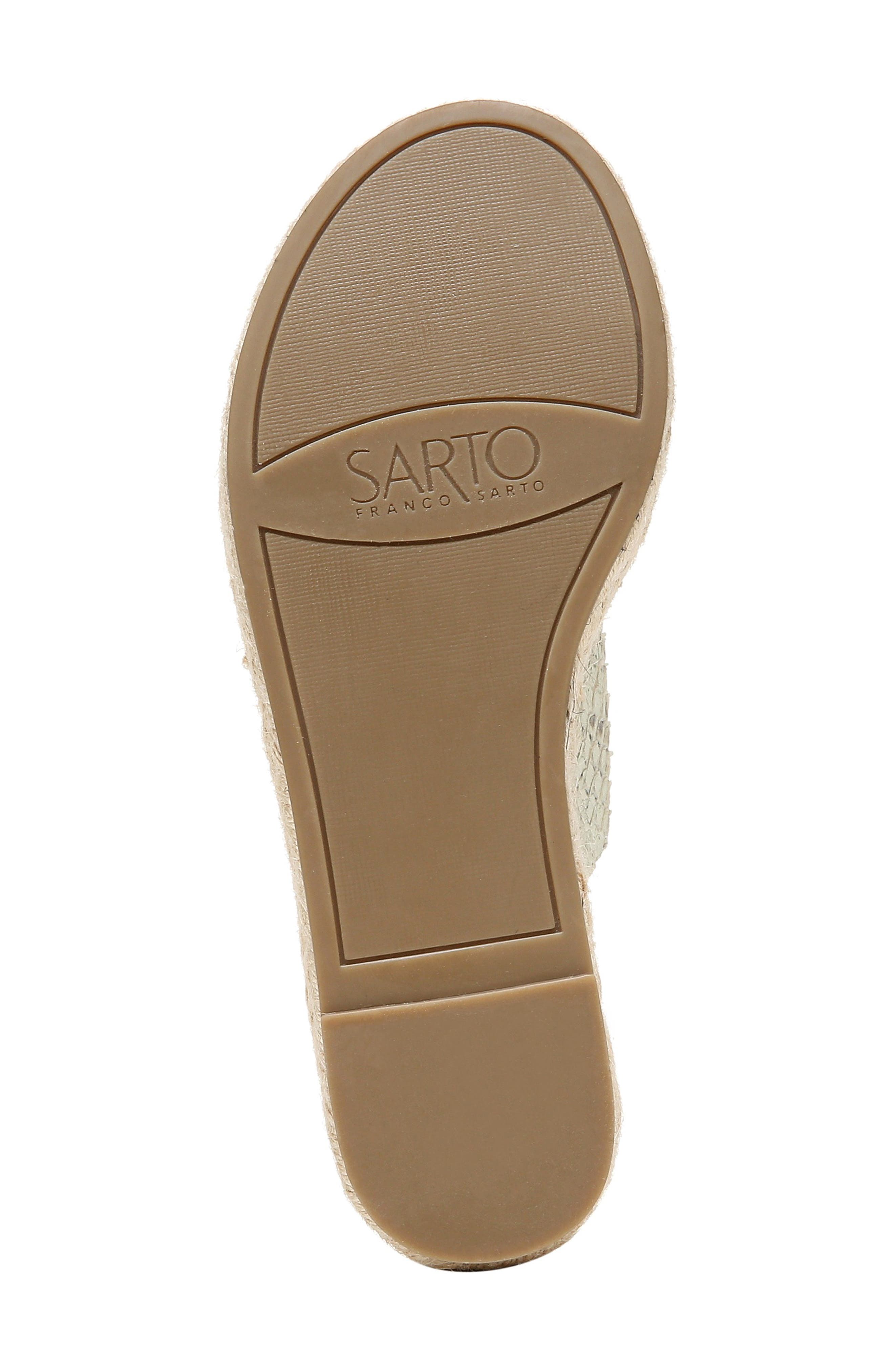 Malia Espradrille Wedge Slide Sandal, Alternate, color, NATURAL SNAKE PRINT LEATHER