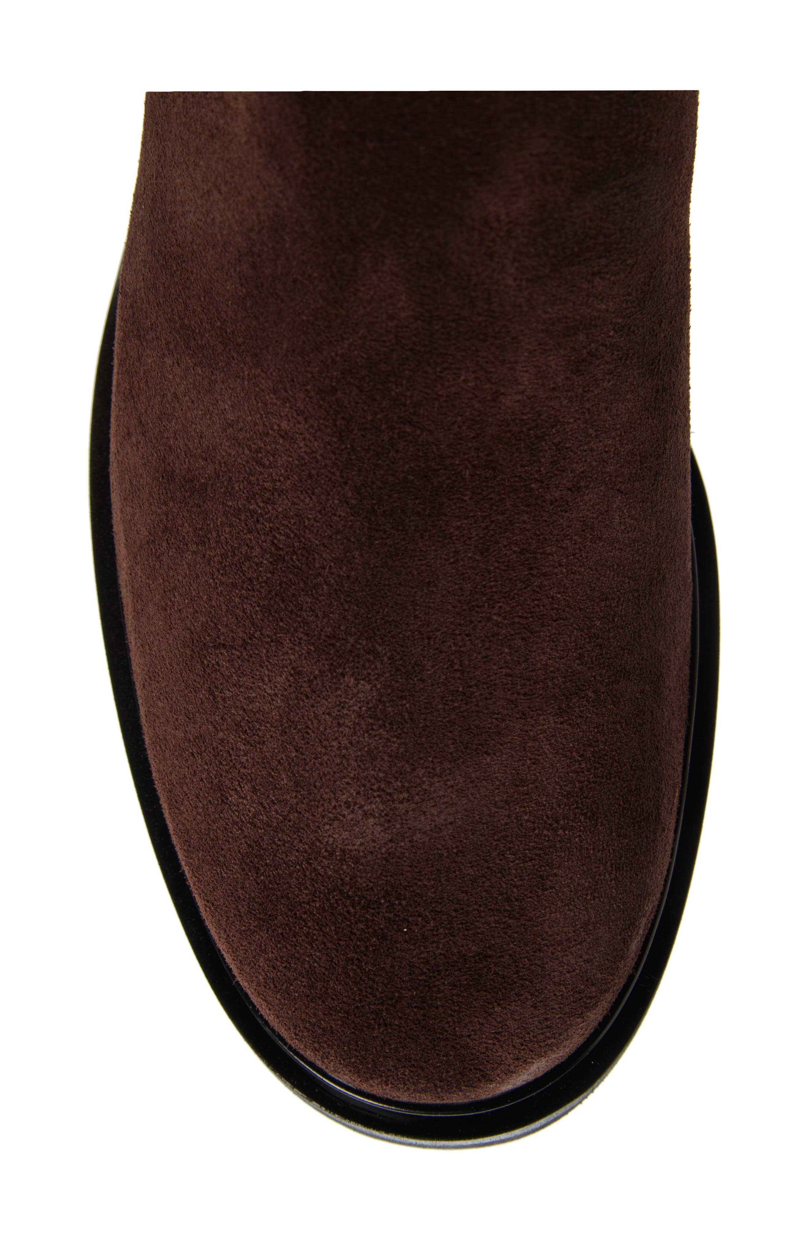 Cordani Brennen Genuine Suede Block Heel Bootie, Alternate, color, 