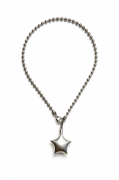 Puffed Star Necklace II