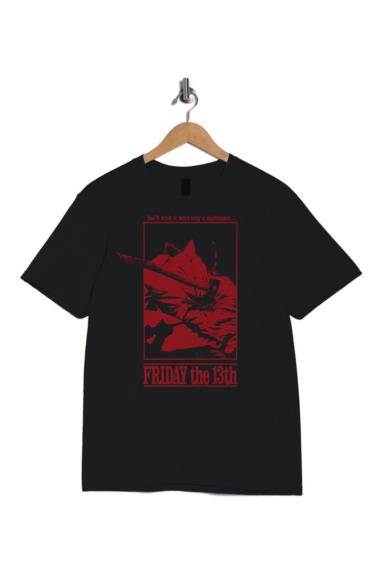 Friday the 13th Graphic T-Shirt, Alternate, color, BLACK
