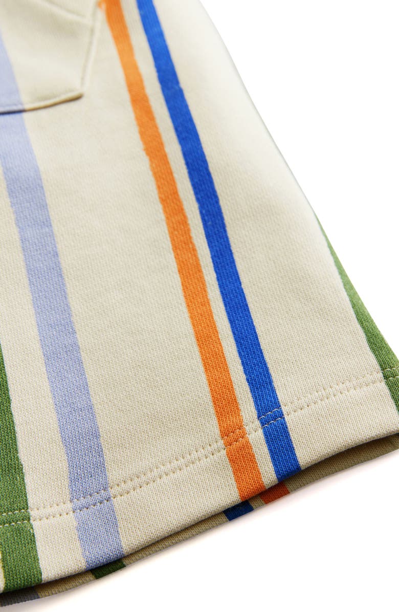 NEXT Kids' Stripe Overalls & T-Shirt Set, Alternate, color, Neutral