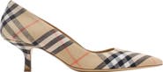 Burberry Check Dame Pumps