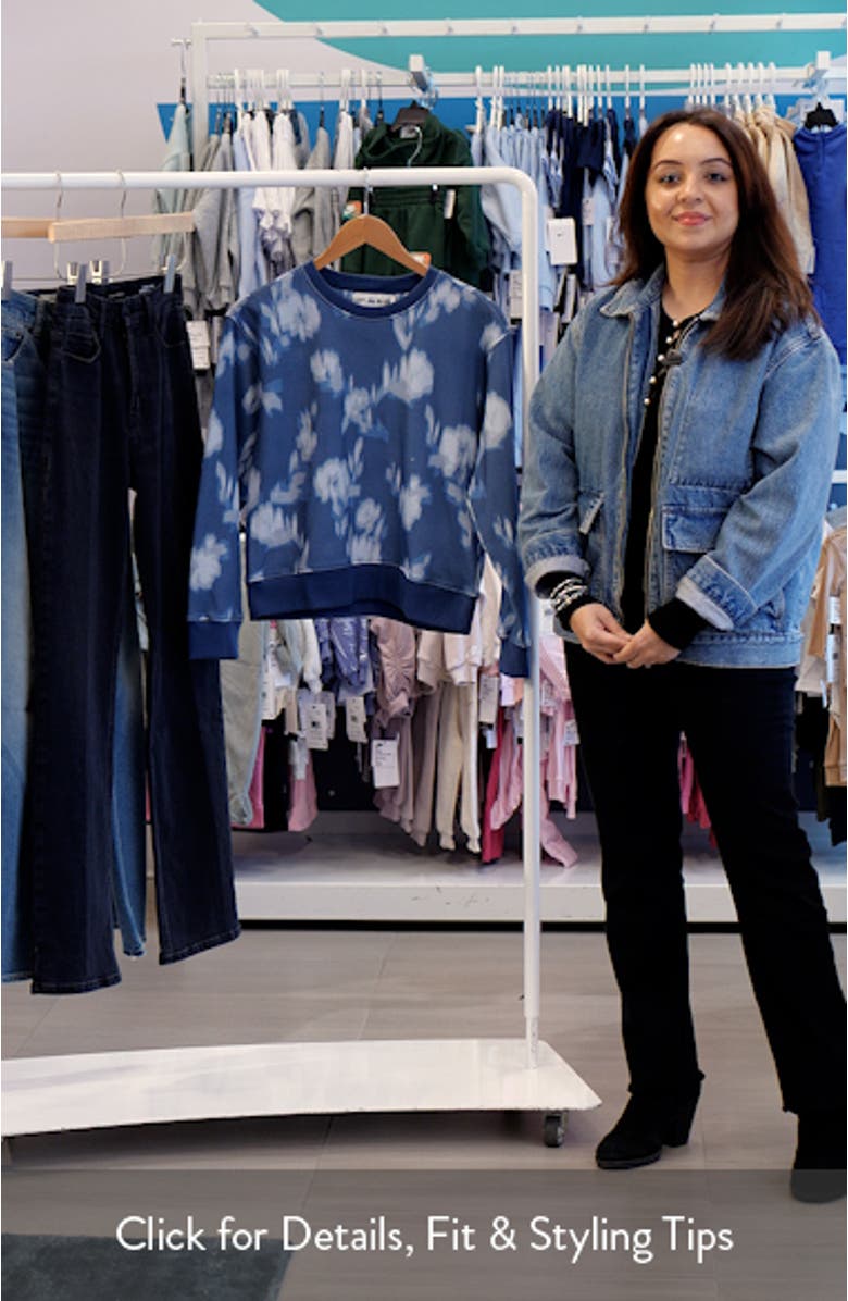 Classic Print Sweatshirt, sales video thumbnail