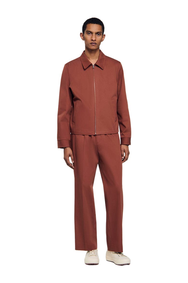 Cotton jacket, Main, color, Terra