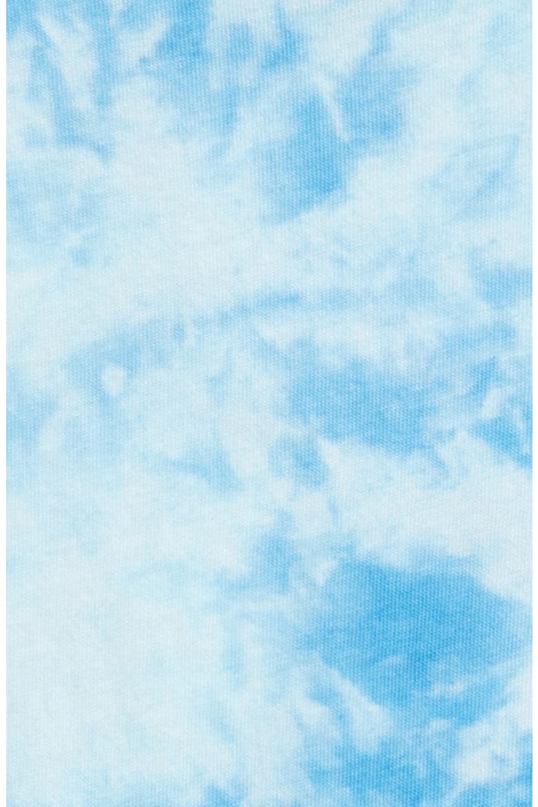 Tie Dye Romper, Alternate, color, BLUE RIVER TIE DYE