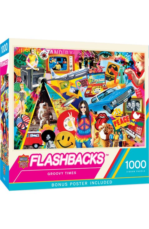 Groovy Times 1000 Piece Jigsaw Puzzle