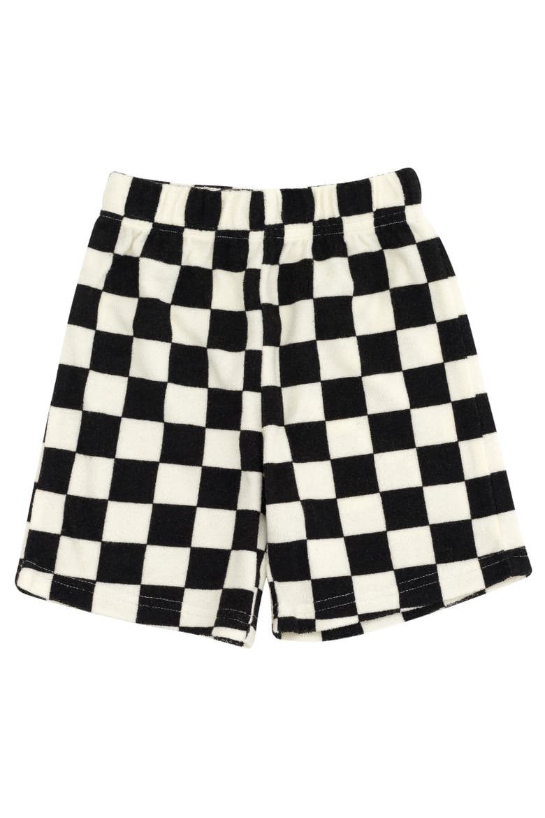 Mickey Mouse Boys' Loop Terry 2-Piece T-Shirt and Shorts Set, Alternate, color, Lightning McQueen Red