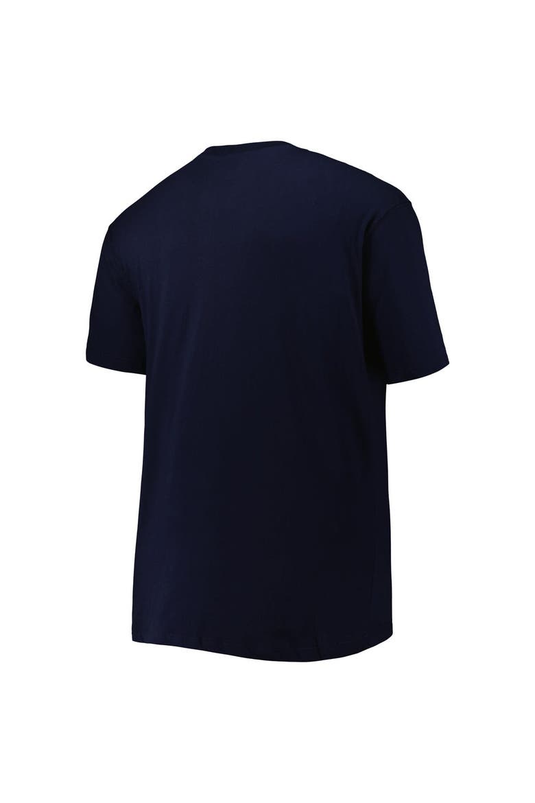 Men's Navy Memphis Grizzlies Big & Tall Heart & Soul T-Shirt, Alternate, color, Navy