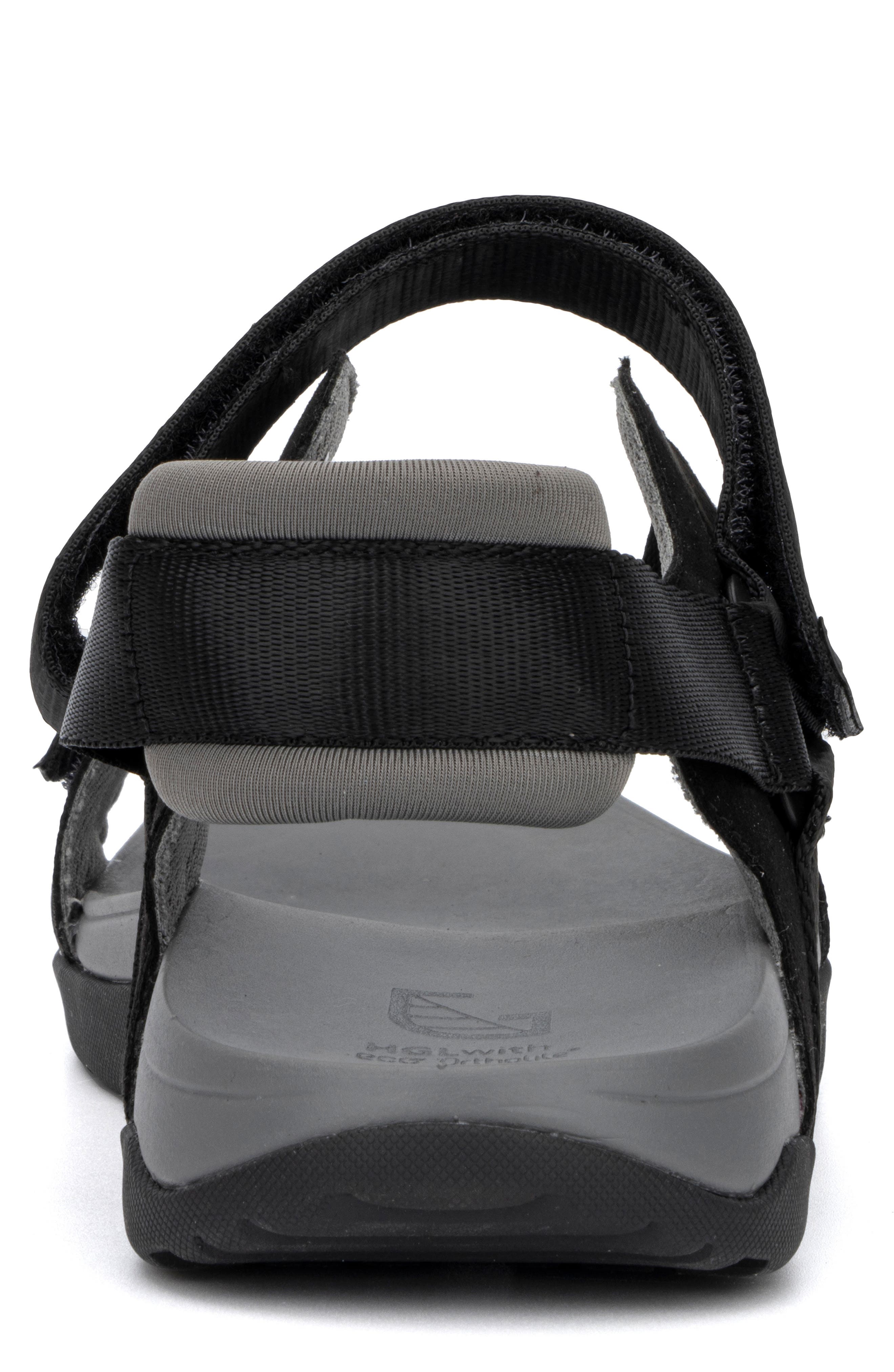 Hybrid Green Label Valley Sandal, Alternate, color, Black
