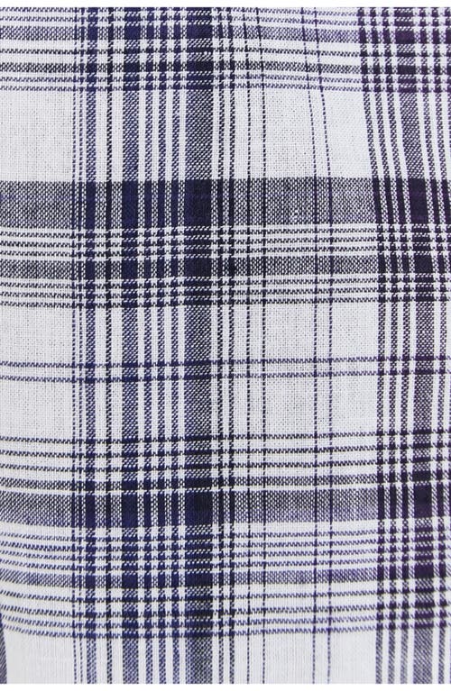 Babycottons Linen Plaid Pants For Infant In Multi