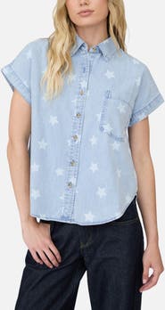 J.O.A. Washed Denim Shirt