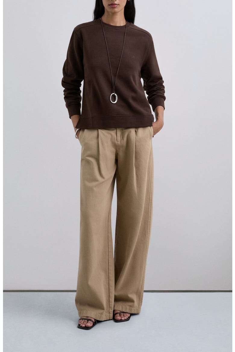 Basicfade Sweater, Alternate, color, Darkbrown