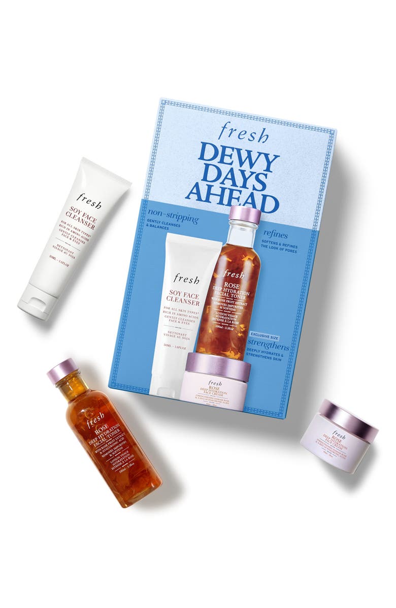 Fresh<sup>®</sup> Dewy Days Ahead Skin Care Set $81 Value, Main, color, 