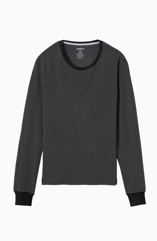 Jambys Long-sleeve Jamtee In Black