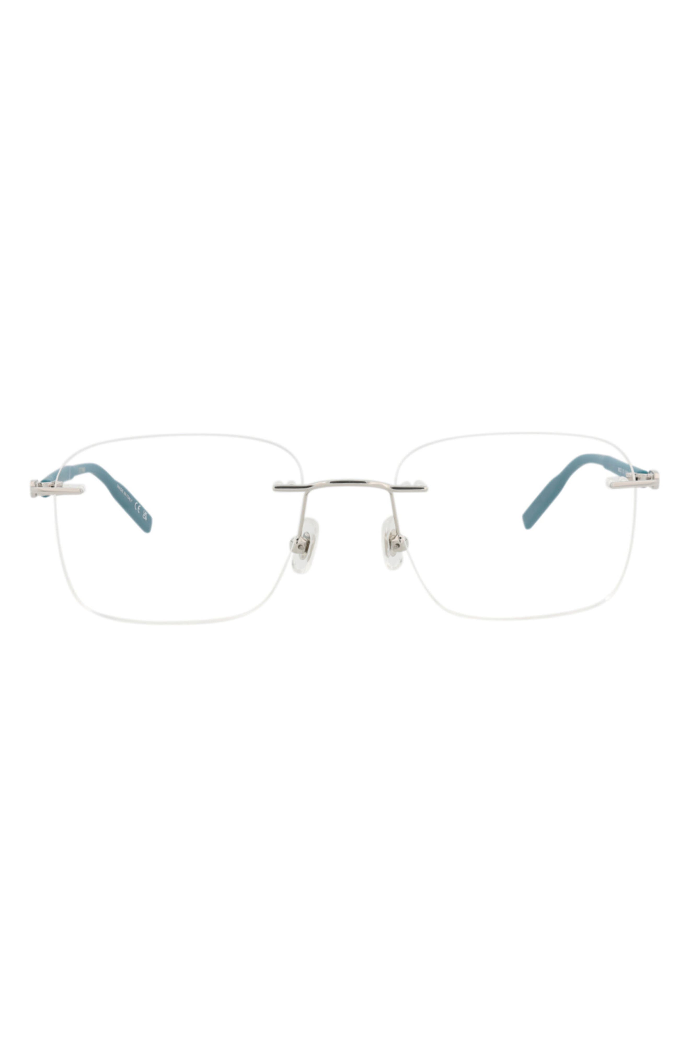 Montblanc 55mm Rimless Square Optical Glasses