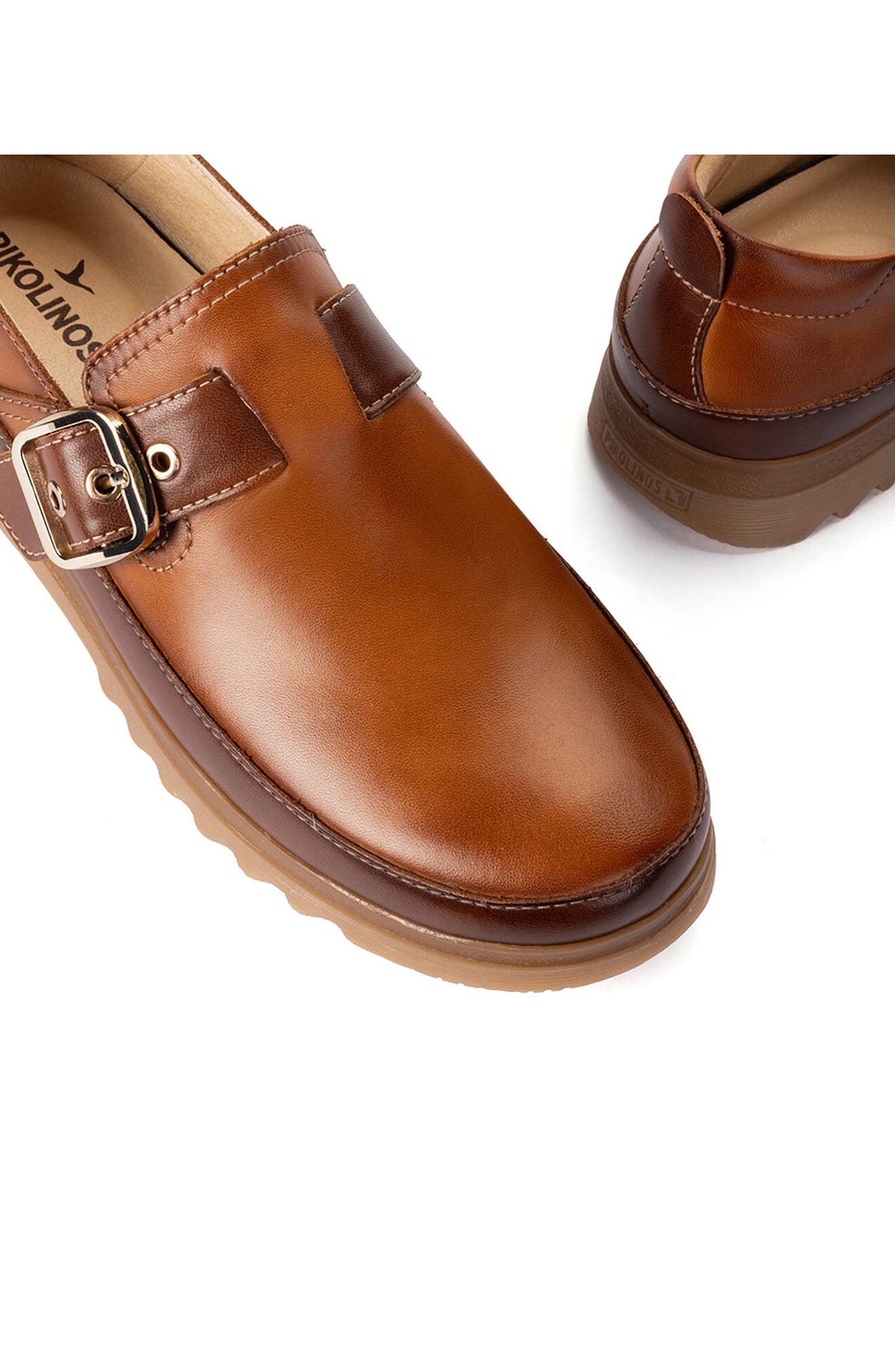 Vigo Leather Slip-On, Alternate, color, BRANDY