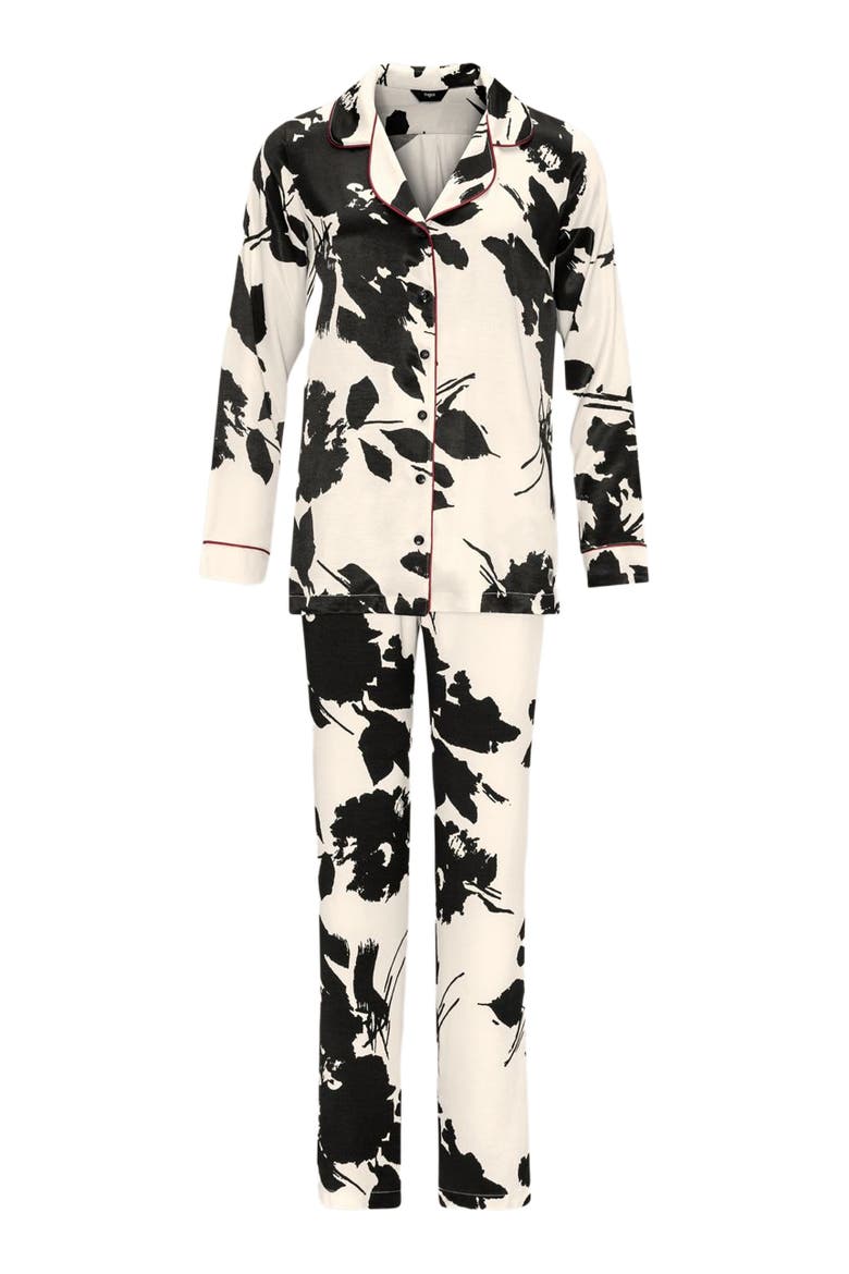Jovine Women's Pajamas, Alternate, color, Black