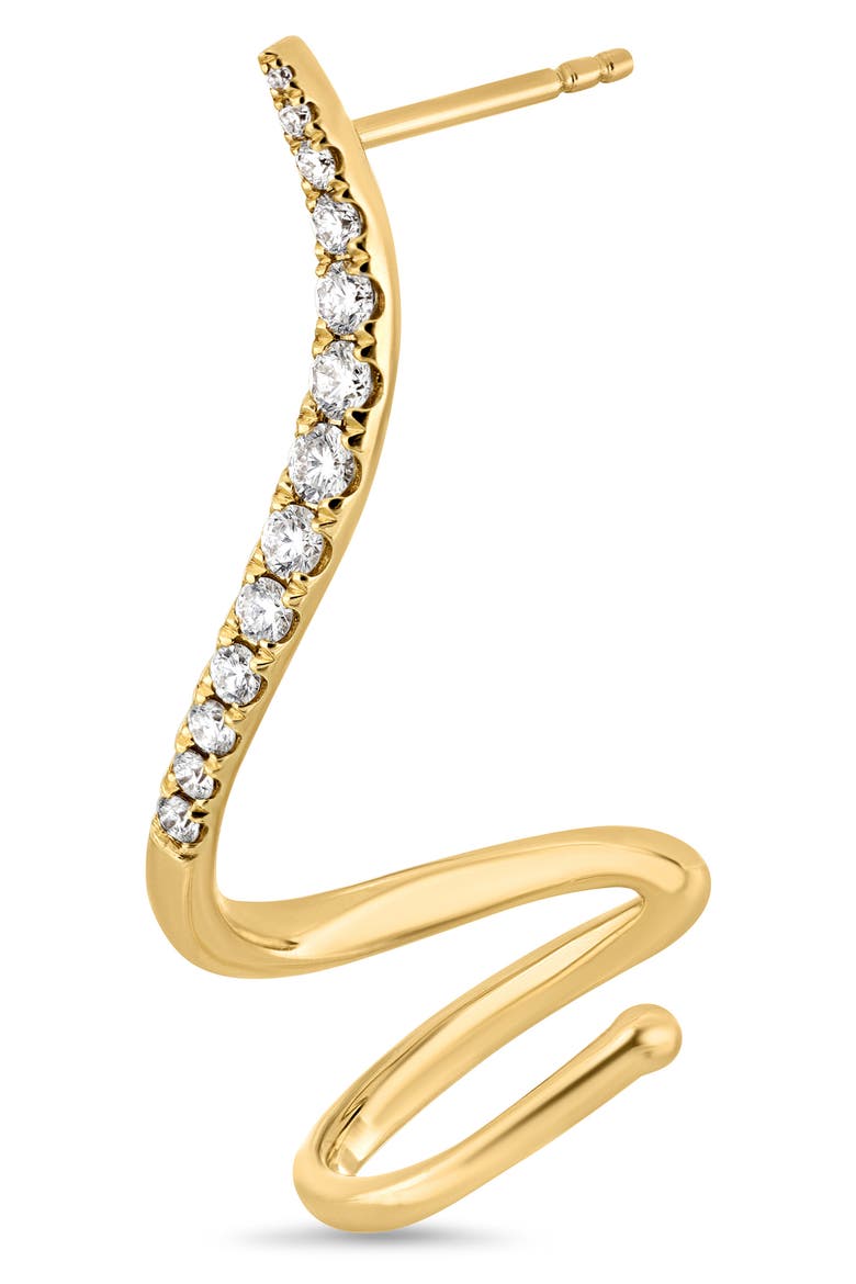 18K Gold Audrey Diamond Statement Earrings (Online Trunk Show), Alternate, color, 18K YELLOW GOLD