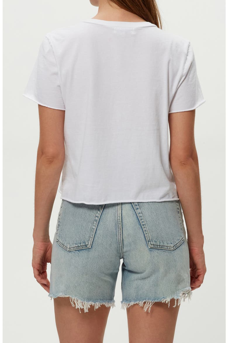 Palm Springs Cotton Crop Graphic T-Shirt, Alternate, color, WHITE
