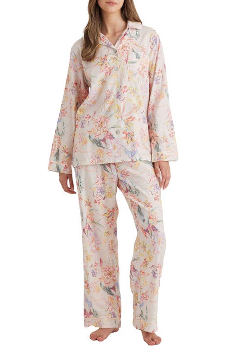 Bailey Cozy Floral Cotton Blend Pajamas