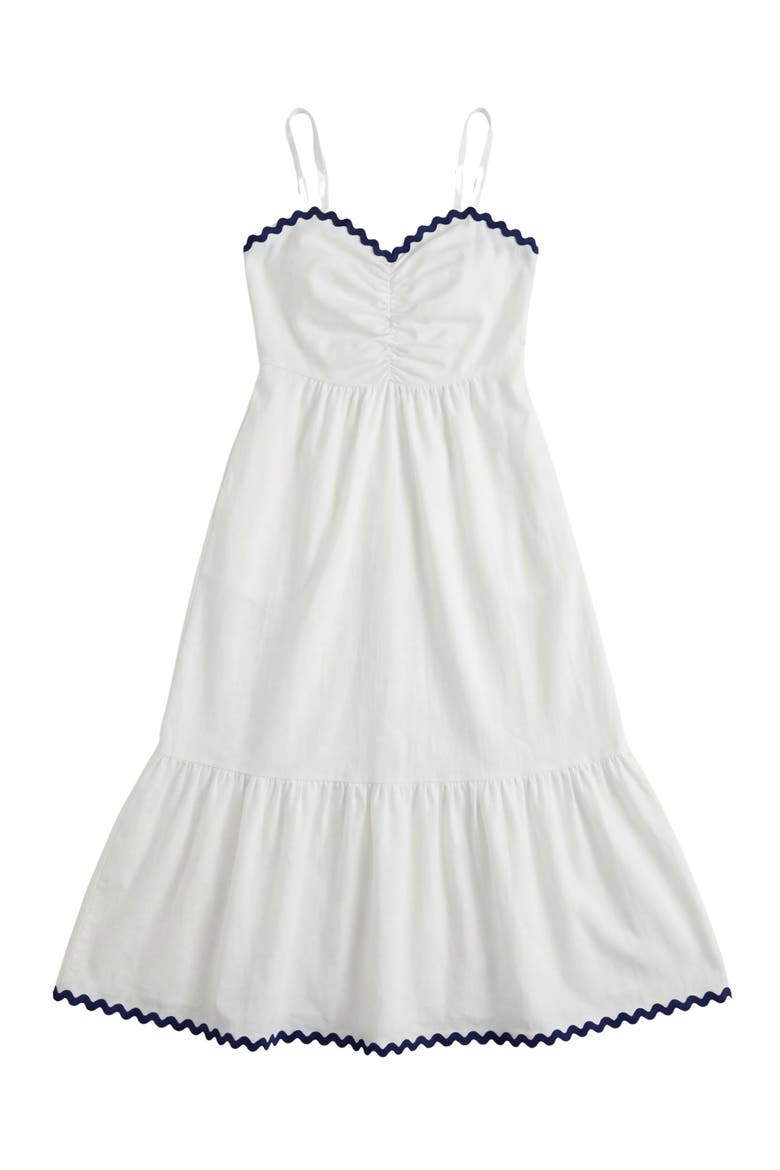 Women's Courtside Dress, Alternate, color, White/Navy