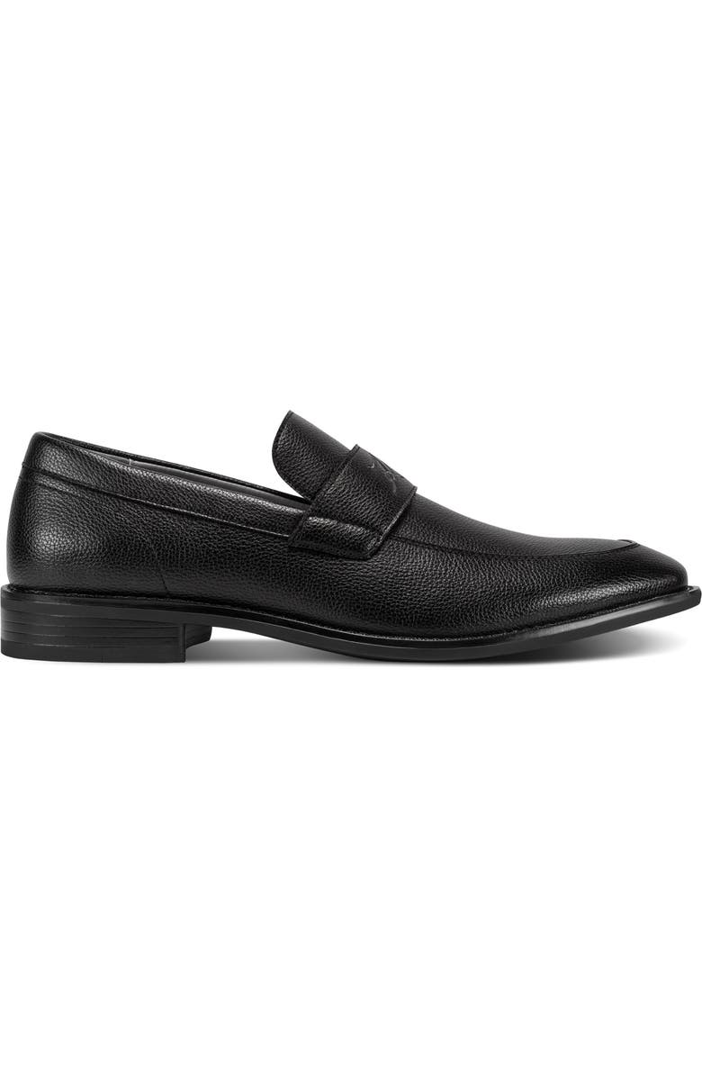 KARL LAGERFELD PARIS Fayen Tumbled Loafer, Alternate, color, Black