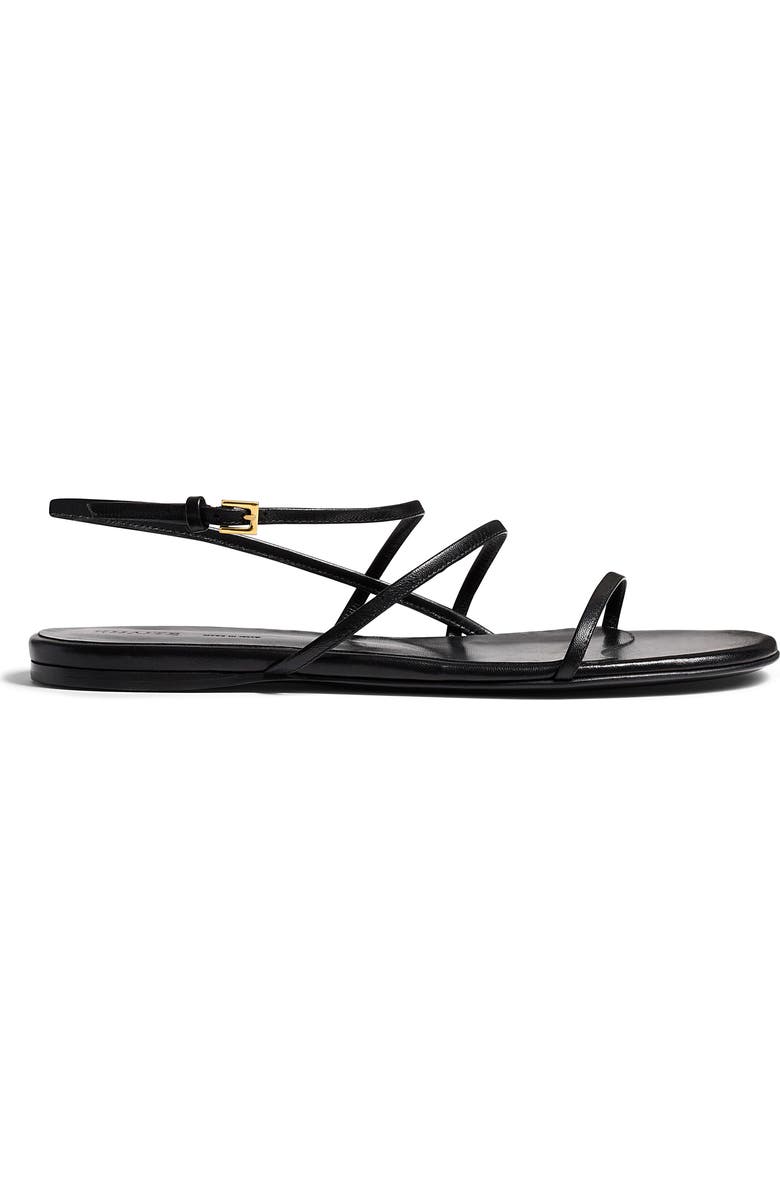 Khaite Loop Flat Sandal, Alternate, color,