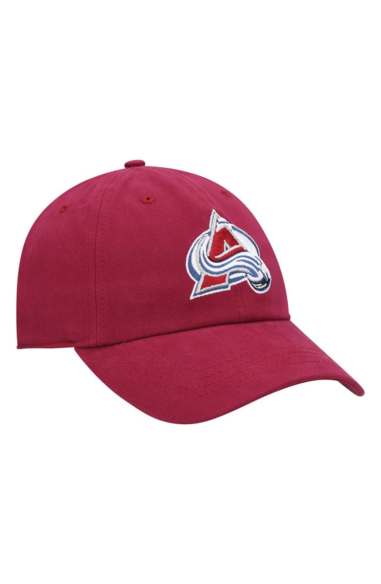 '47 Women's '47 Burgundy Colorado Avalanche Team Miata Clean Up Adjustable Hat, Alternate, color, Burgundy