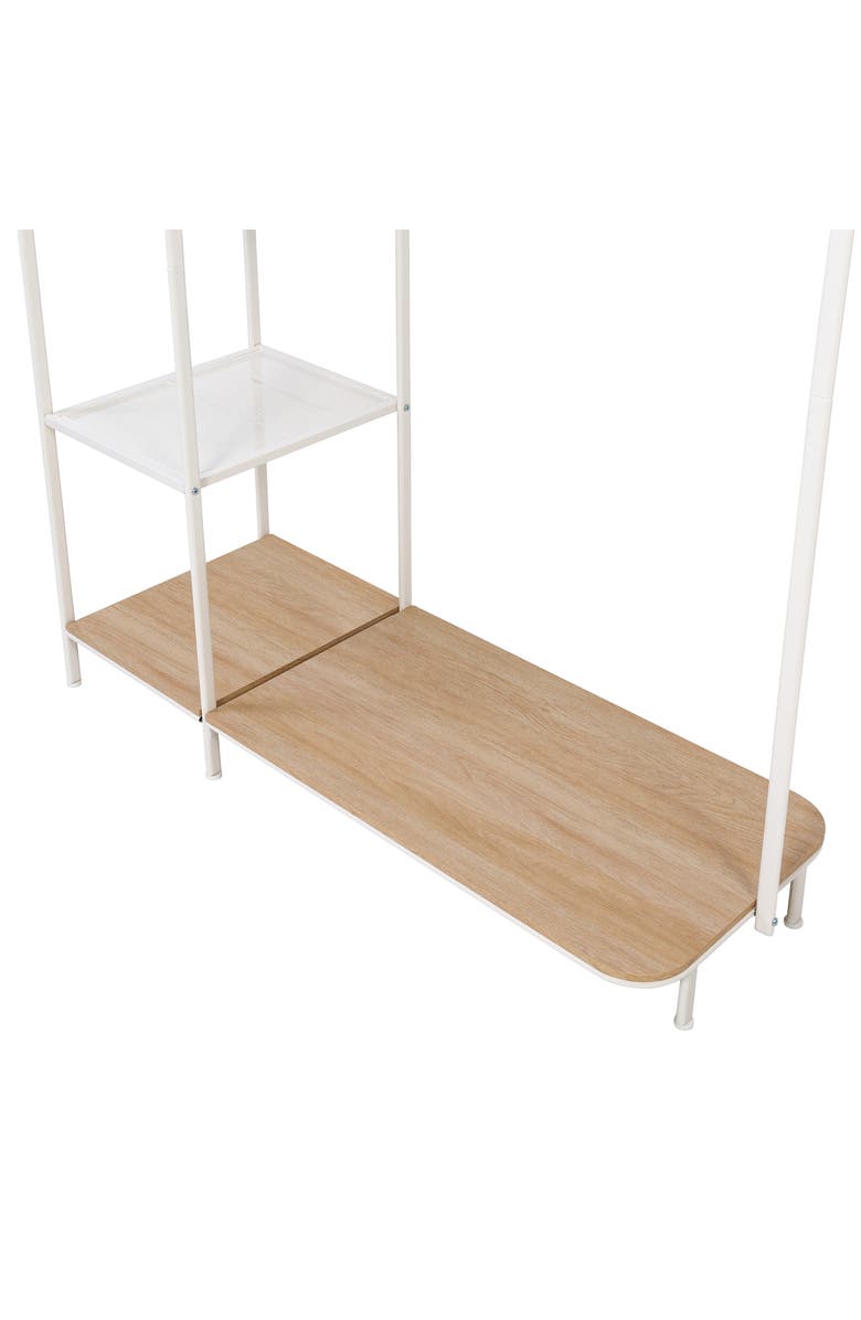 HONEY-CAN-DO Clothing Rack with Shelving Unit, Alternate, color,