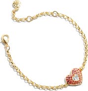 BaubleBar Melissa Heart Charm Bracelet