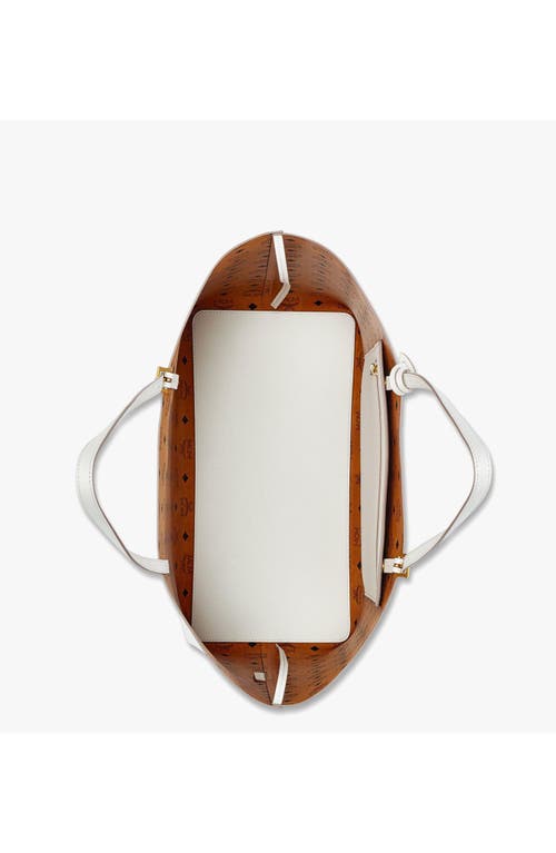 Mcm Himmel Shopper In Egret