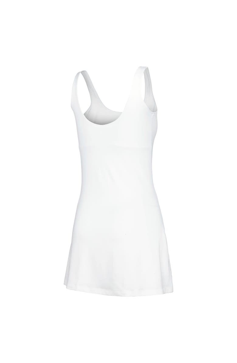 ZOOZATZ Women's ZooZatz White Clemson Tigers Logo Scoop Neck Dress, Alternate, color, White