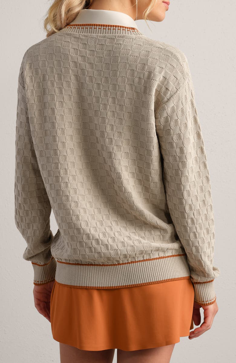 Rhone Birdie Tipped Oversize Cardigan, Alternate, color,