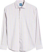 johnnie-O Albie Gingham Check Everyday Performance Button-Up Shirt