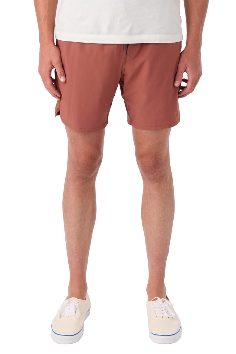 Perform Light Lined Shorts, Main, color, MAHOGANY